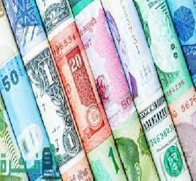 ثبات في اسعار العملات الاجنبية والعربية امام الجنية المصري " الجمعه"